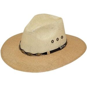 Twister Men's 8X Jute Straw Cowboy Hat Tan 6 7/8